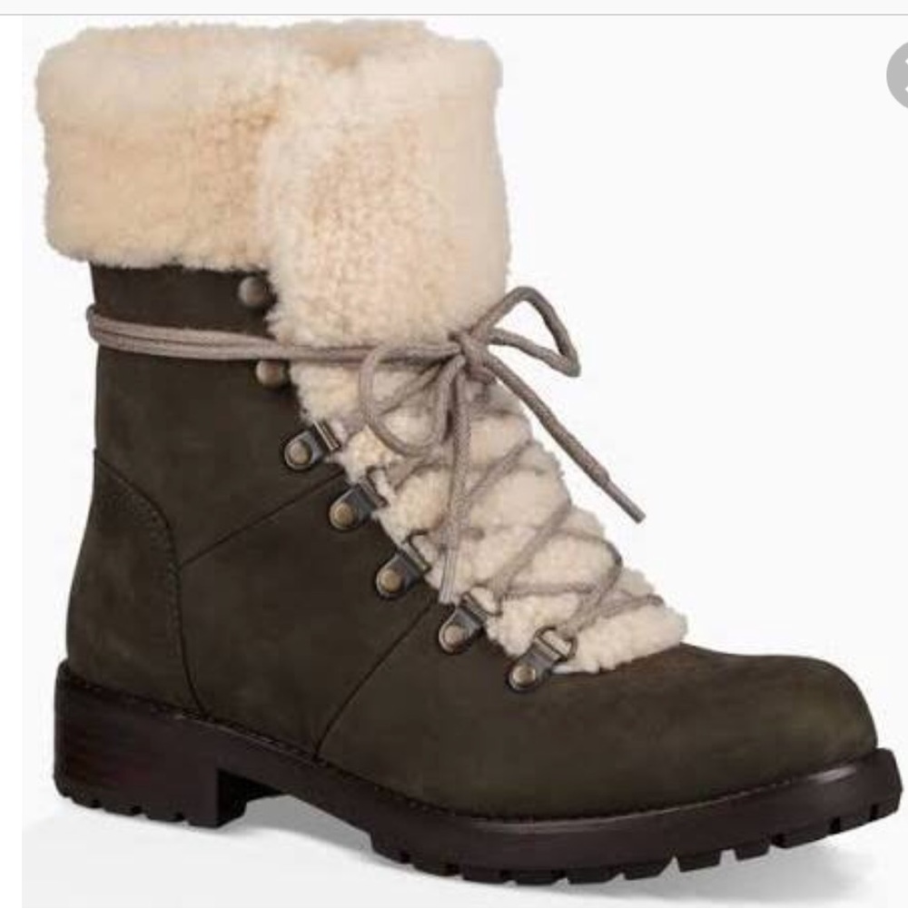 UGG Fraser Slate Sheepskin Lining NEW IN BOX